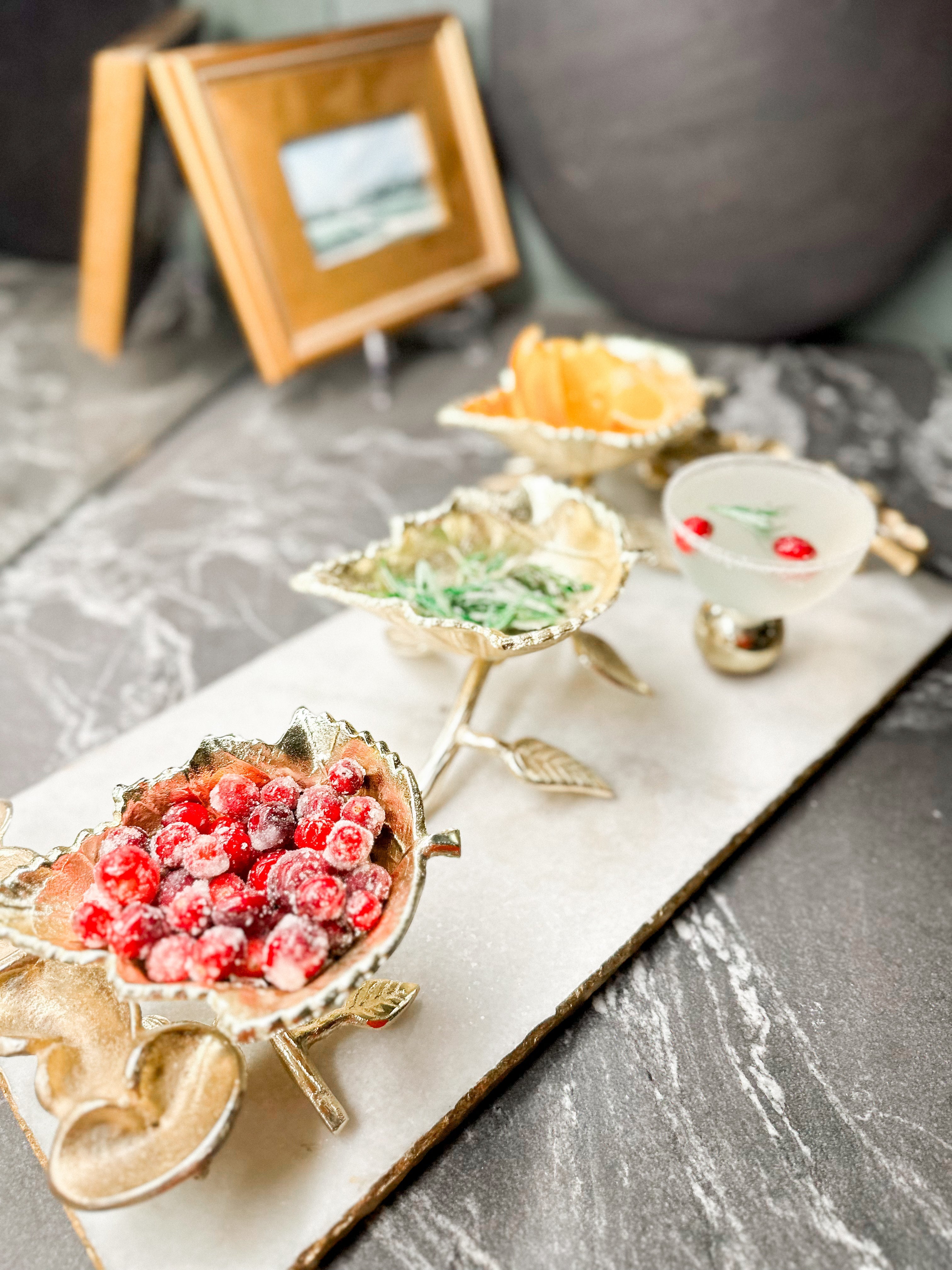Frosted Cranberries (My Favorite Holiday Drink Garnish!)