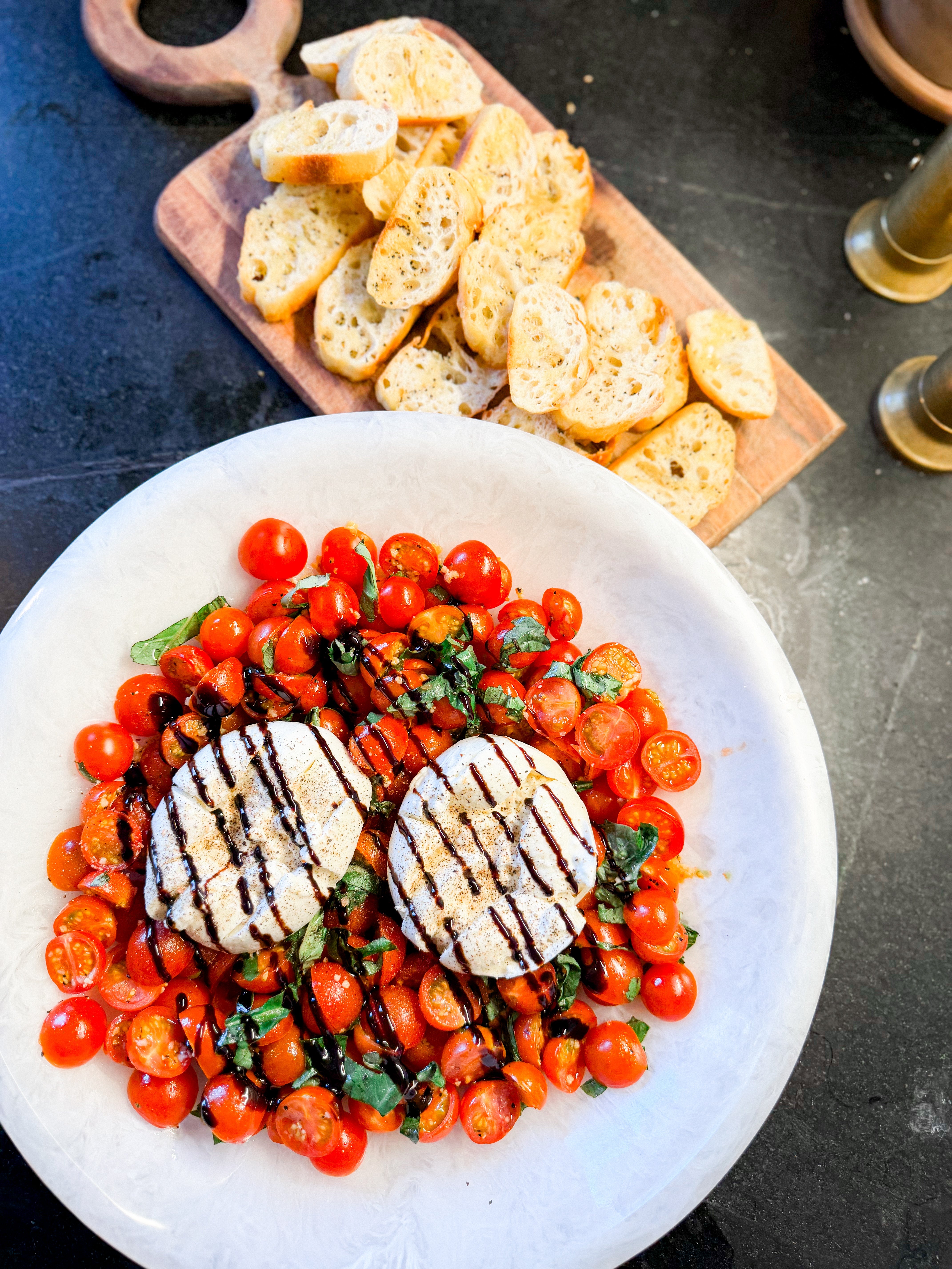 Simple Burrata Salad