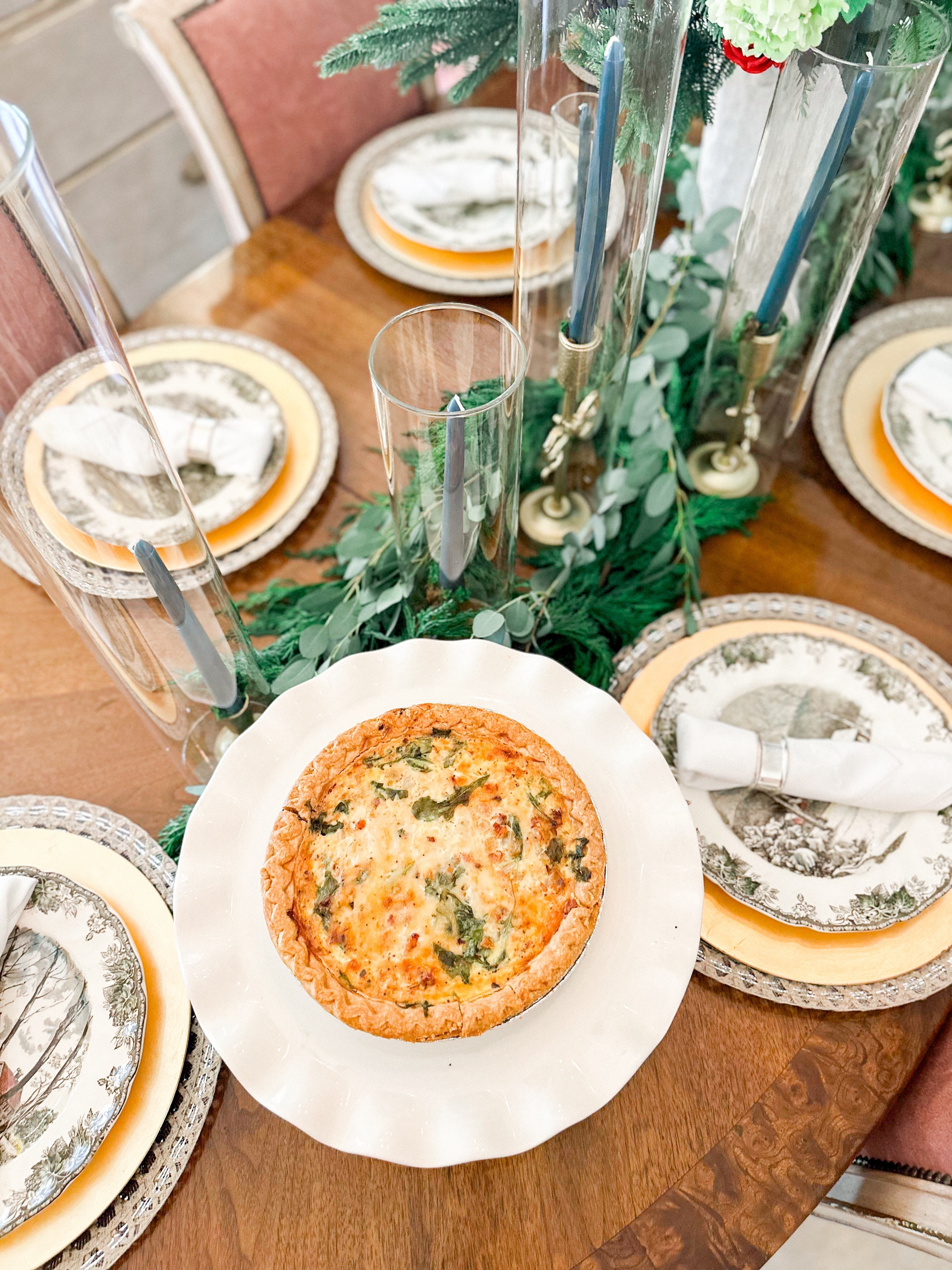 Savory GSP Quiche for Brunch or Dinner