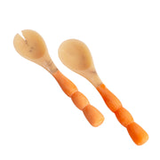Tangerine Salad Servers