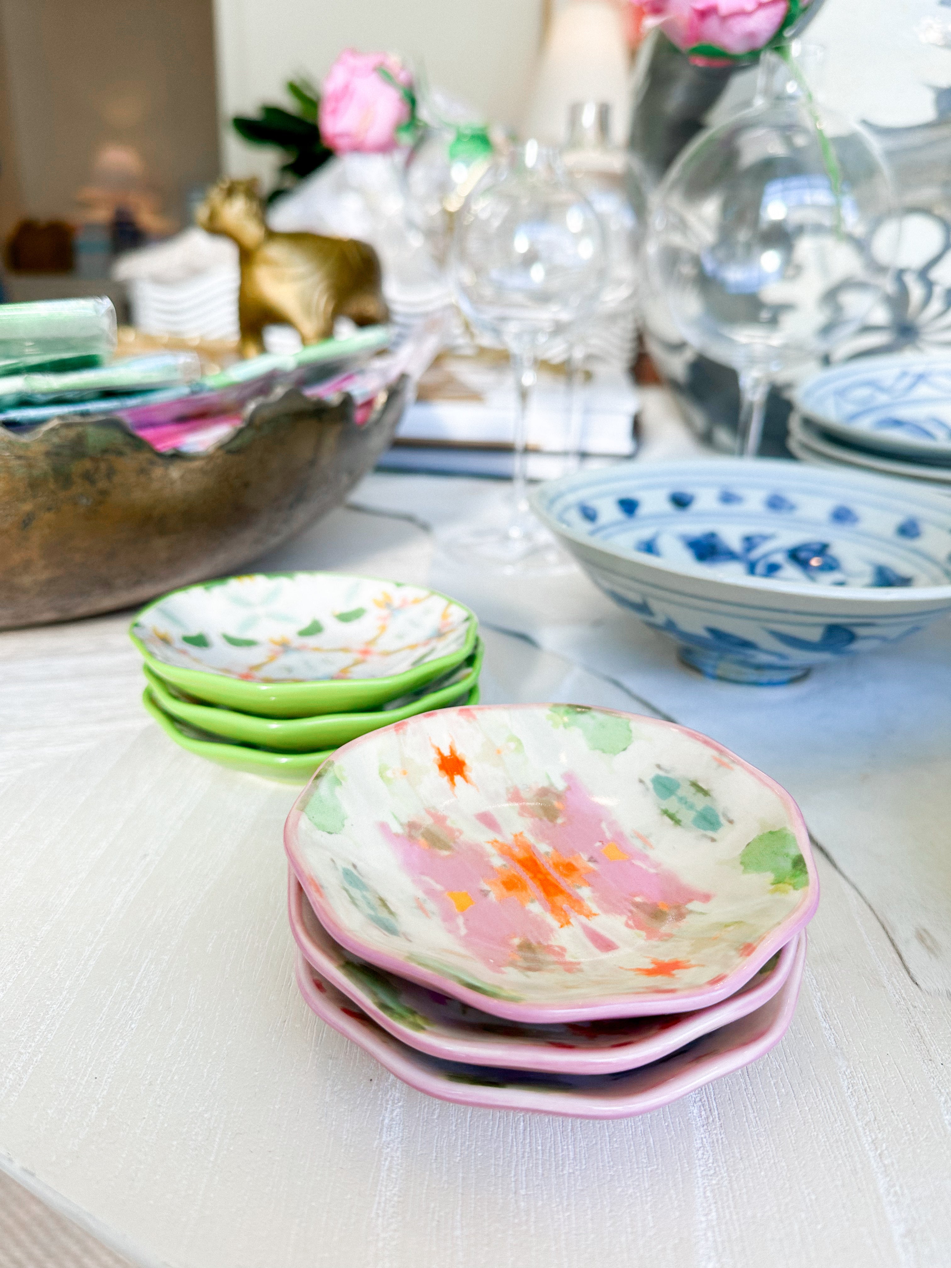 Dogwood Ceramic Ring Dish