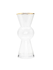 Narrow Pitcher With Gold Trim