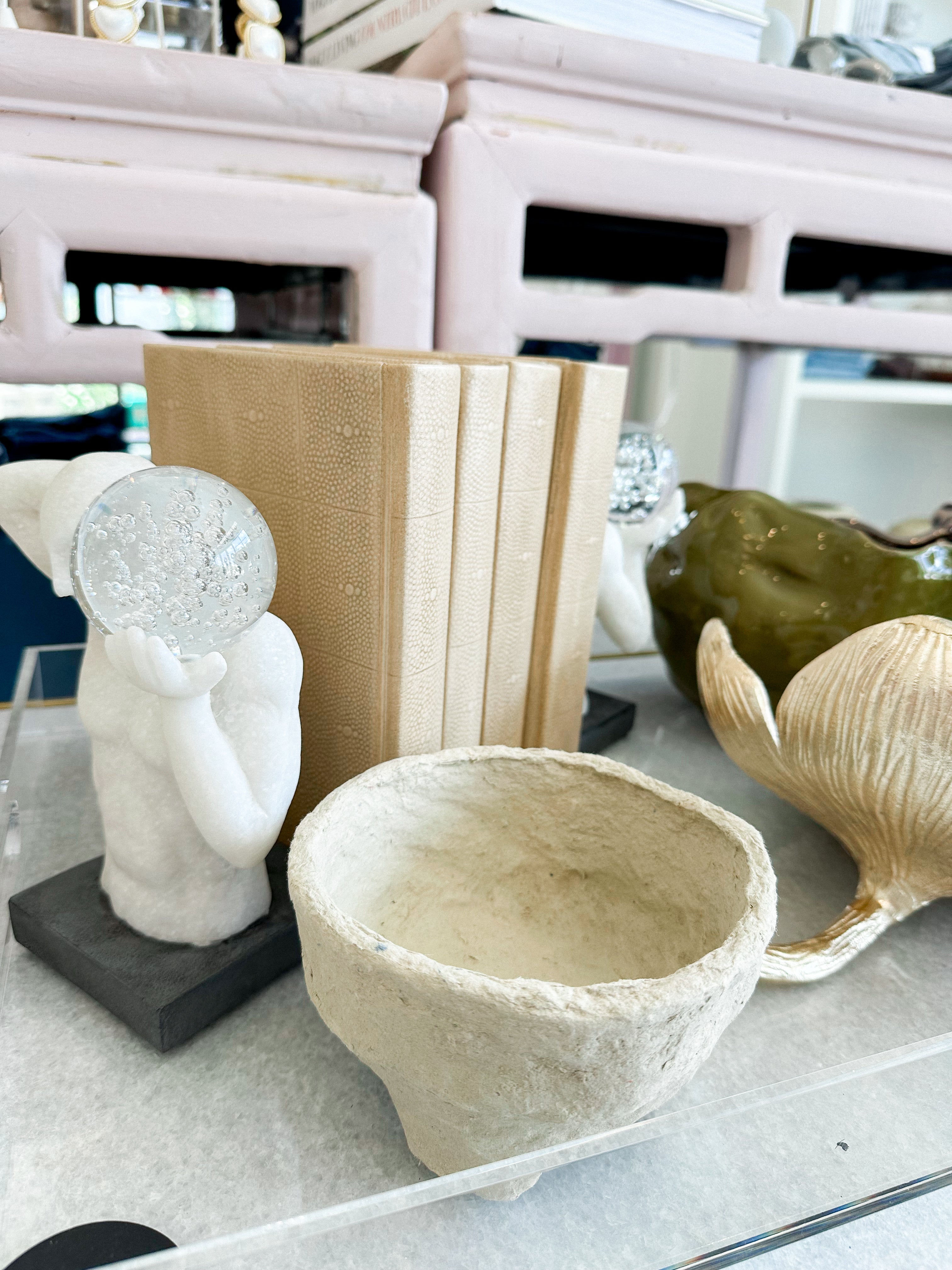 Rabat Paper Mache Bowl