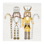 Gilded Nutcracker Cocktail Napkins