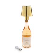 Gold Bottle Lamp