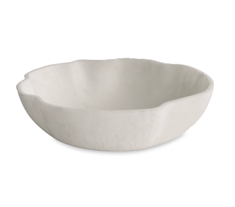 Large Resin Wavy Bowl