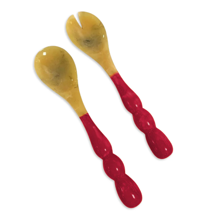 Resin Rio Bubble Salad Servers