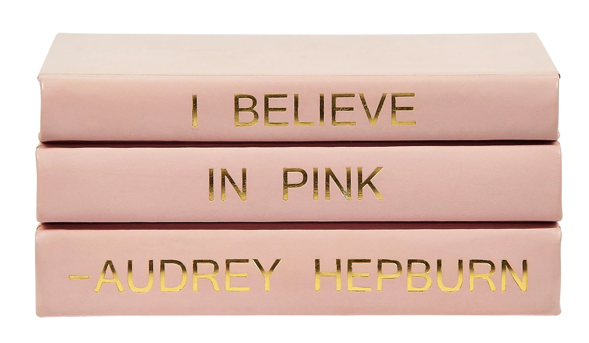 Audrey Leather Book Stack
