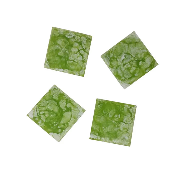 Lime Green Coaster Set